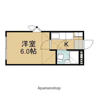 プラザドゥアーベイン【2階】の間取り