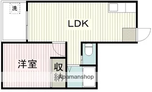 カサ・クラーラ元町【2階】の間取り