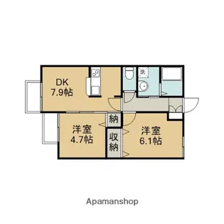 ノールピア【1階】の間取り
