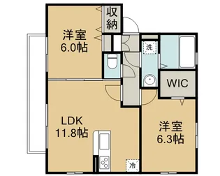 マリエール【2階】の間取り