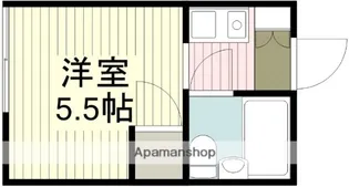 ジュネス高橋【2階】の間取り