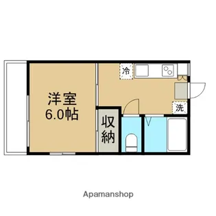 ハイツ木崎A棟【1階】の間取り