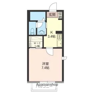 エスペランサ【2階】の間取り