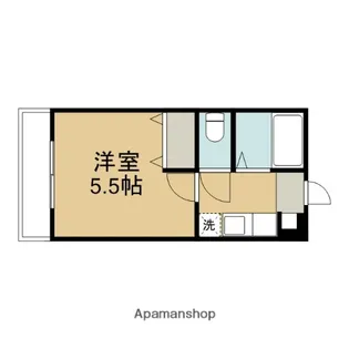 芦山グレイスマンション【4階】の間取り