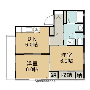 ノーブルタウンA棟【1階】の間取り