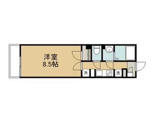 レオネクストホワイトパレス【3階】の間取り