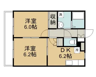 グリーンエコビレッジ【2階】の間取り