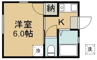 メゾンド・リバティ【2階】の間取り