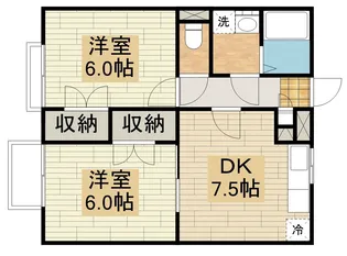 プレジール I【2階】の間取り