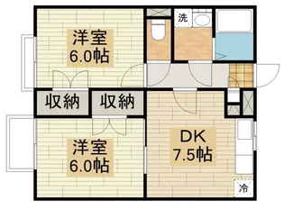 プレジール I【2階】の間取り