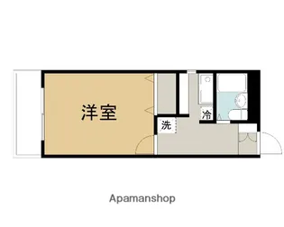 埼玉県坂戸市溝端町【アパート】の間取り