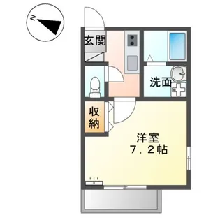 シャインファーストⅡ【00101号室】の間取り