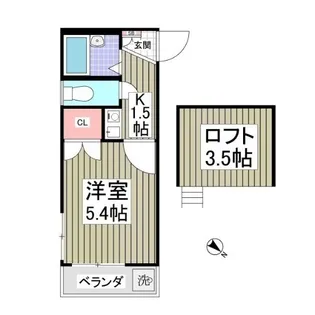 フリーダムC棟【2階】の間取り