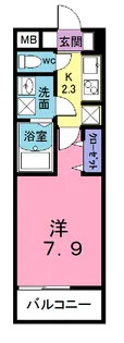 エーデルハイムD【2階】の間取り