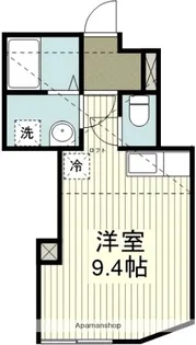リブコート霞ヶ関 【2階】の間取り