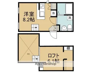 プリマ成田若葉壱番館【1階】の間取り