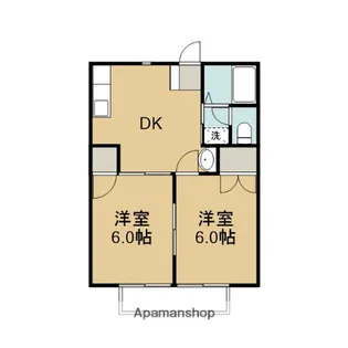 M&K【1階】の間取り