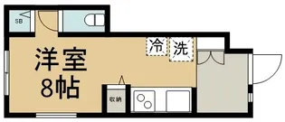 クアトロ・カシェット【1階】の間取り