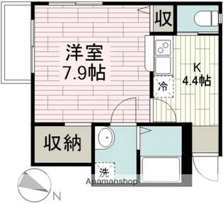 コーラル【2階】の間取り