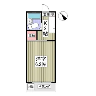 仲町パークプラザ【4階】の間取り