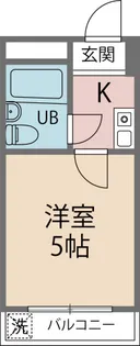 シティパレス脚折Ⅲ【301号室号室】の間取り