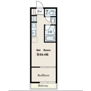スヴァートブルン【1階】の間取り