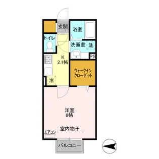 ピア メゾン【2階】の間取り