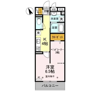 フレシール【3階】の間取り
