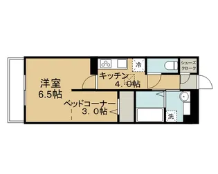 フレシール【1階】の間取り