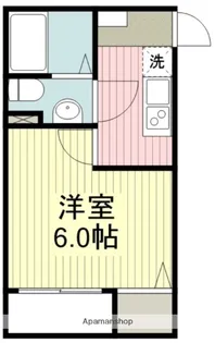 埼玉県鶴ヶ島市大字上広谷【アパート】の間取り
