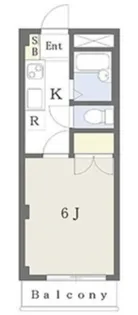 クロノス霞が関SOUTH【2階】の間取り