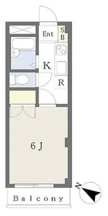 クロノス霞が関SOUTH【2階】の間取り