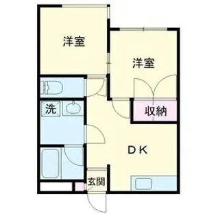 ドミ ジュネス【1階】の間取り