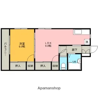 埼玉県坂戸市清水町【マンション】の間取り