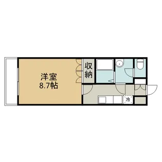 プリムール【1階】の間取り