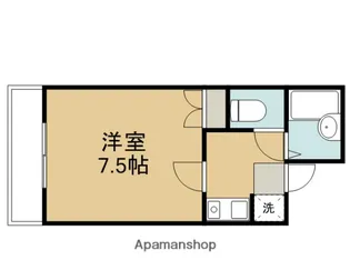 パークハイムわかば【3階】の間取り