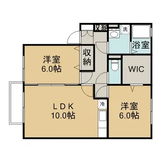 カサベルテ【1階】の間取り