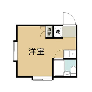 クロノス霞ケ関北【2階】の間取り