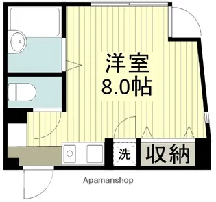 アトリエビル【3階】の間取り