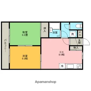 千成マンション【1階】の間取り