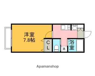 アン・グリーン・ゲイブルズA【1階】の間取り