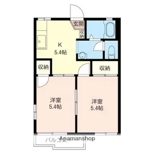 プレステージ【2階】の間取り