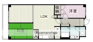 ハイラーク川越【2階】の間取り