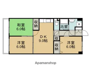 藤プラザ【3階】の間取り