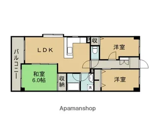藤プラザ【4階】の間取り