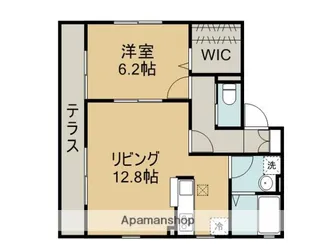 ウィンディアC【2階】の間取り