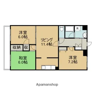 メゾン・プレミール【9階】の間取り