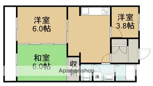 埼玉県鶴ヶ島市富士見2丁目【マンション】の間取り