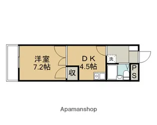 レナジア鶴ヶ島【2階】の間取り