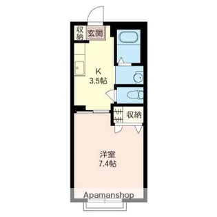 ステラ・ヒロ【2階】の間取り